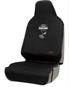 スヌーピー シートカバー ボンフォーム 4124-10-08 前席2枚セット