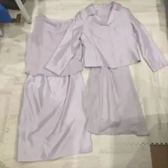 レディース フォーマル スーツ セットアップ ４点セット　11AR 11号