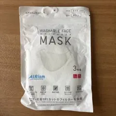 ユニクロ　UNIQLO　エアリズムマスク　ふつう　Lサイズ　ホワイト