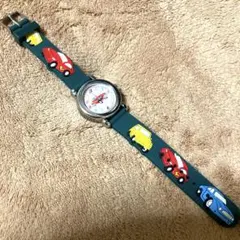 キッズ用 車柄 腕時計 アナログ