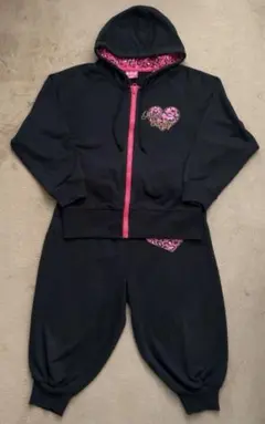 Grind Candy スウェット上下セットアップ140 ブラック