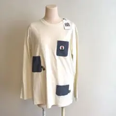 グラニフ　長袖薄手Tシャツ　はらぺこあおむし　サイズM