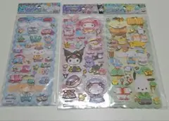 サンリオシール　 【ファッションコーディネートサンリオ】３枚