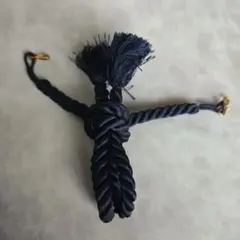 男性用　羽織紐　Y1　組紐　正絹　着物　和装　和装小物　浴衣　着付け　練習