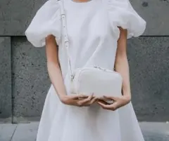 chiiiibag ch!iiibag ワイドベルトボストンバッグ ホワイト - メルカリ