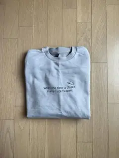 ユニークデザイン トレーナー・スウェット グレー