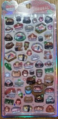 ボンボンドロップシール お寿司 キャラクターグッズ