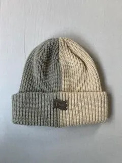 Dime バイカラー ニット帽