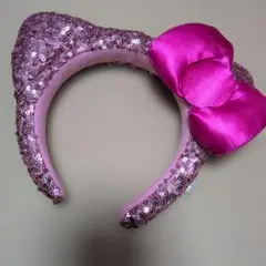 ハローキティ スパンコールカチューシャUSJ ユニバ