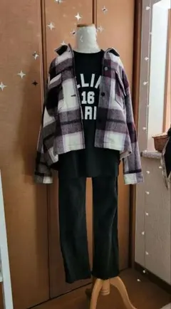 【送料込み！美品】ZARAチェックシャツ