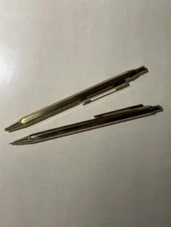 真鍮製シャープペン&ボールペン 2本セット②のサムネイル