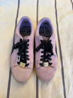 PUMA スウェード　スニーカー　ピンク　27