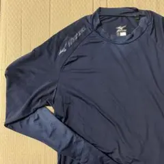 野球アンダーシャツ長袖 ネイビー