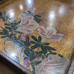 硯箱 文箱 蒔絵 梨地 螺鈿 鳳凰 躑躅 硯箱 文箱 蒔絵 梨地 螺鈿 鳳凰 躑躅 - メルカリ