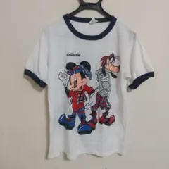 た*ち様 激レアUSA製80～90s ヴィンテージ ミッキー グーフィー 半袖T