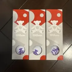 Wilson Bear ゴルフボール ホワイト 3箱セットのサムネイル