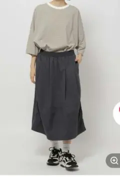ニコアンド　Dickies別注 TCコクーンイージースカートのサムネイル