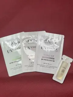 d'Alba UVエッセンス サンプルセット おまけ付
