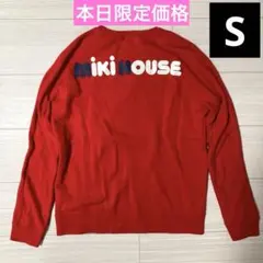 MIKI HOUSE レッド トレーナー Sサイズのサムネイル