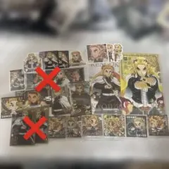 鬼滅の刃 煉獄杏寿郎 ポストカード シール ステッカー ウエハース まとめ売り