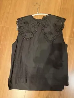 machatt☆マチャット☆イタリアンタックメモリーブラウス☆ブラック
