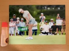 CAT Ladies 優勝 吉田鈴プロ 高画質 A4生写真 3 検) 吉田優利