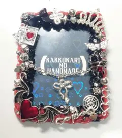 トレカケース ホイップデコ 黒×赤