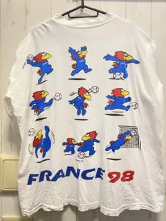 【9/13までSALE】FRANCE 98 ワールドカップ 記念Tシャツ L