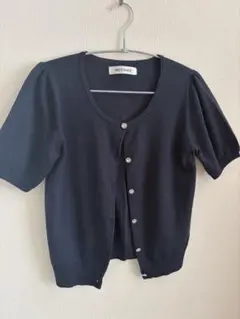 ミッシュマッシュ　半袖カーディガン　匿名配送