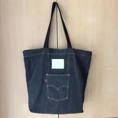 Levi's リーバイス トートバッグ ブラックデニム 大容量のサムネイル
