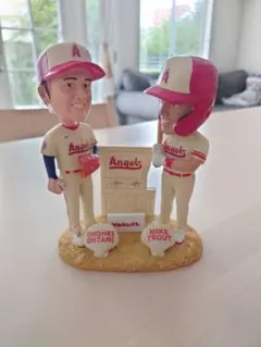 大谷翔平&マイク・トラウト シティコネクト・ダブルボブルヘッド