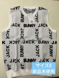 【新品未使用】Jack Bunny!! ジャックバニー　ベスト サイズ5 ゴルフ