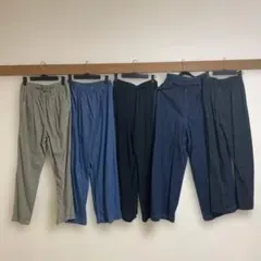 アーバンリサーチ ドアーズ、イエナイージーパンツ夏用パンツ5本まとめ売り