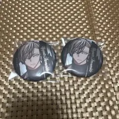 桃源暗鬼　メタリック缶バッジ　桃井戸