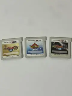 【動作確認済】妖怪ウォッチ 2 本家 元祖 バスターズ 白犬隊 セット 3DS