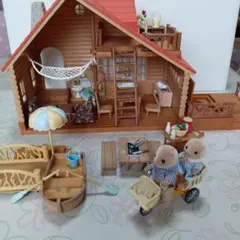シルバニアファミリー コテージハウス 家具 人形 セット