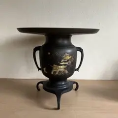 薄端 唐銅 花器 生け花 華道具 共箱付き 金谷浄雲 薄端 唐銅 花器 生け花 華道具 共箱付き 金谷浄雲 - メルカリ