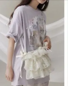 かきぶちもものちゃん着用】monepine 「オリジナルプリントビスチェ
