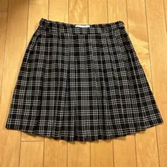 ZARAチェック プリーツスカート