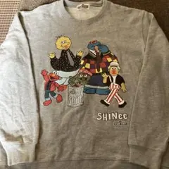 SHINee × SESAME STREET コラボ スウェット L グレー