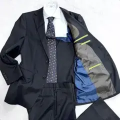 P.S.FA スーツ セットアップ ブラック 背抜き サイズ175cm AB6