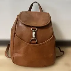 美品/レザー　オールレザー リュック バックパック ブラウン ヴィンテージ風