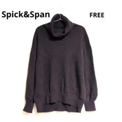 0268 Spick&Span タートルネックセーター カシミヤ混 FREE