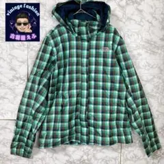 【希少】THE NORTH FACE マウンテンパーカー チェック柄 ハイベント