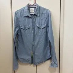 BEAMS デニムシャツ MEDIUM ライトブルー