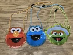 USJ　セサミ　エルモ　クッキーモンスター　オスカー　チケットホルダー3点セット