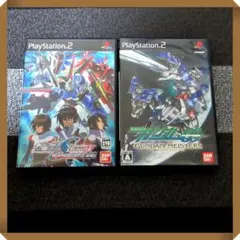PS2ソフト中古2本セット ガンダム00、機動戦士ガンダムSEED