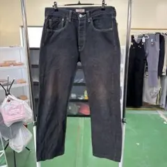 Levi's 501XXブラック ストレートデニムW32L32
