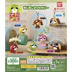 お茶犬めじるしアクセサリー　2点セット(ハナ・カフェ)