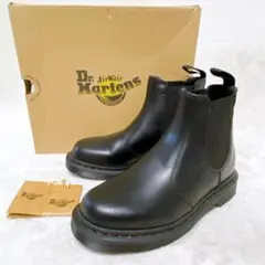 極美品　Dr.Martens　2976mono　サイドゴアブーツ　24cm　黒